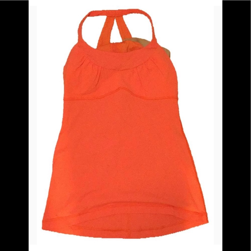 Orange Scoop Me Up Activewear Top
Size: 6 (S, 28)